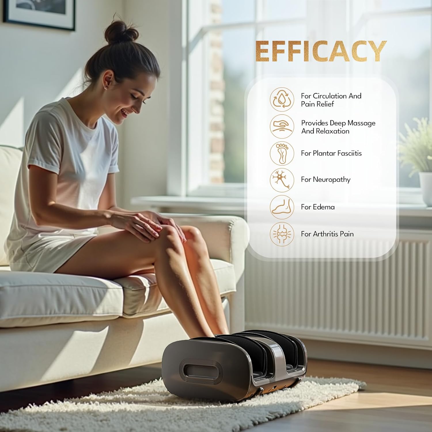 Shiatsu Foot Massager with Heat