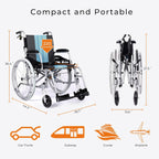 Magnesium Lightweight Wheelchair