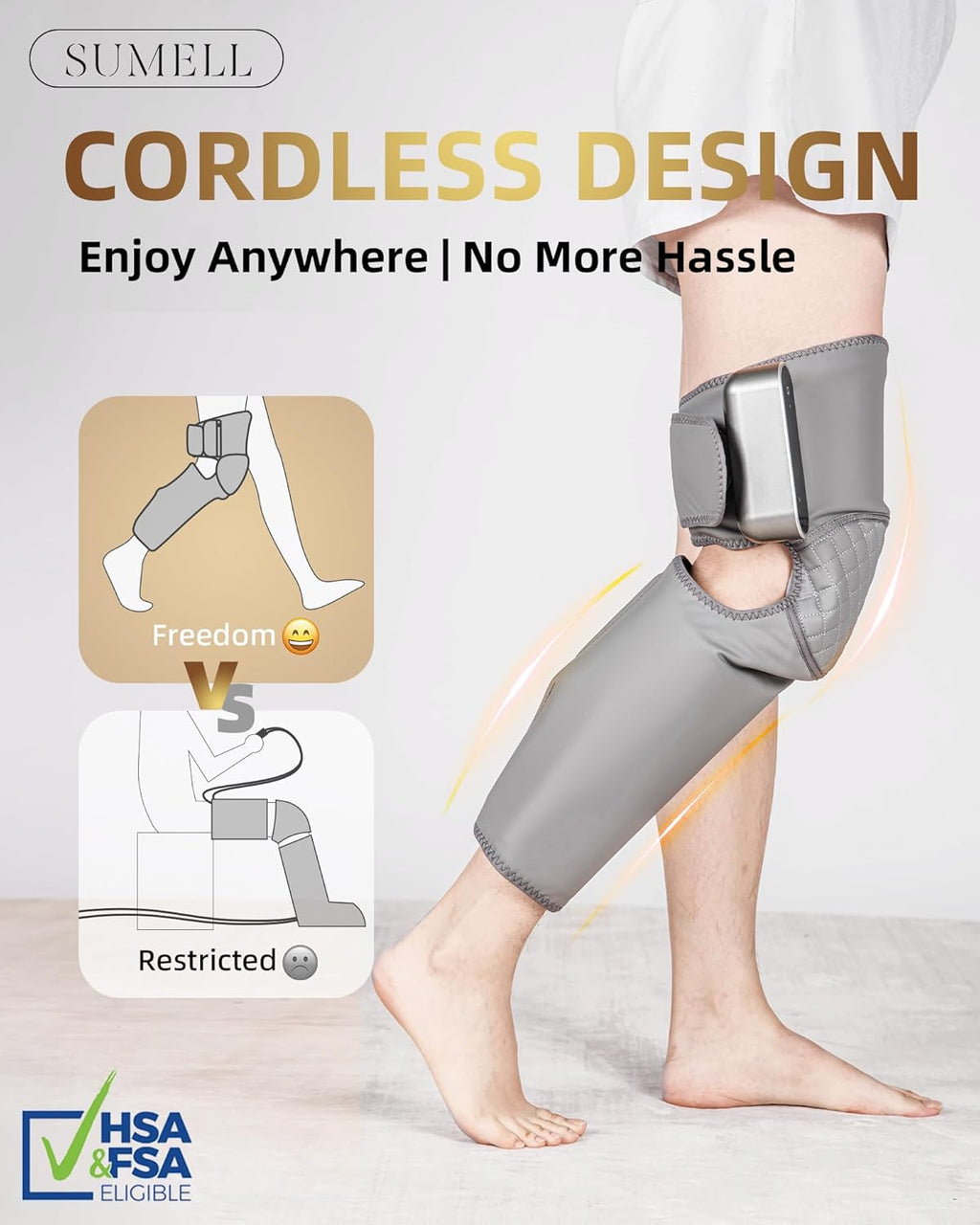 All-in-1 Knee Calf Thigh Massager