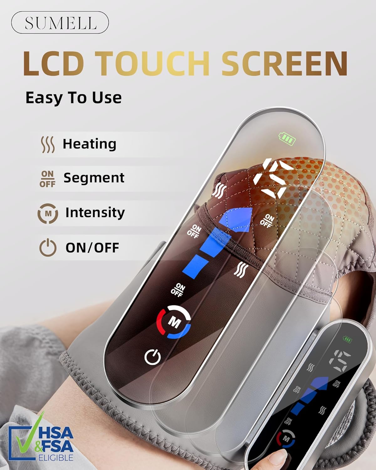All-in-1 Knee Calf Thigh Massager